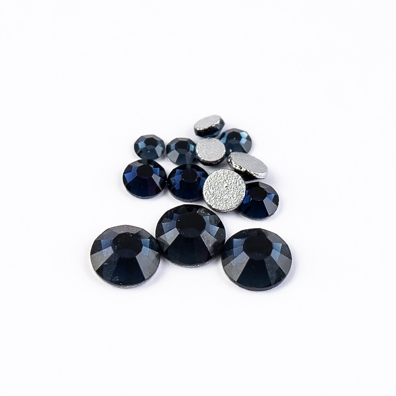 Crystal Lane DIY Combo Glass Flatback Rhinestones SS3 / SS6 / SS12